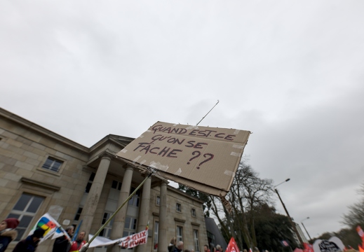 Marche contre la réforme des retraites - Lannion