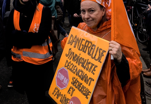 Marche contre la réforme des retraites - Lannion