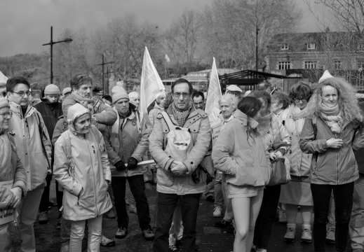 25 Mars 2023 - Lannion - Manifestation contre le racisme et l'exclusion des sans papiers
