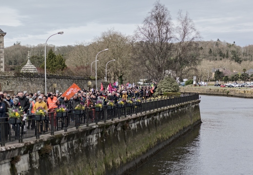 Manifestation contre la réforme des retraites - Lannion - 28 Mars 2023