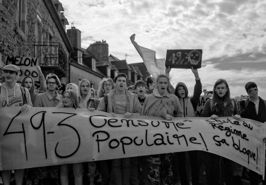 Manifestation contre la réforme des retraites - Lannion - 28 Mars 2023