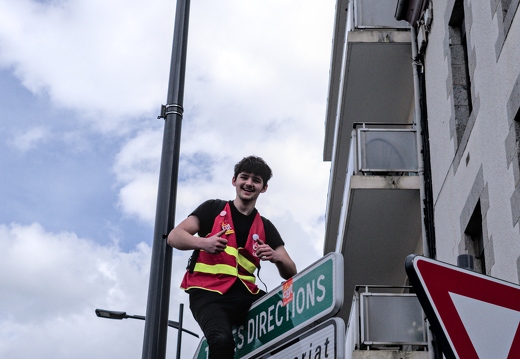Manifestation contre la réforme des retraites - St Brieuc - 6 Avril 2023